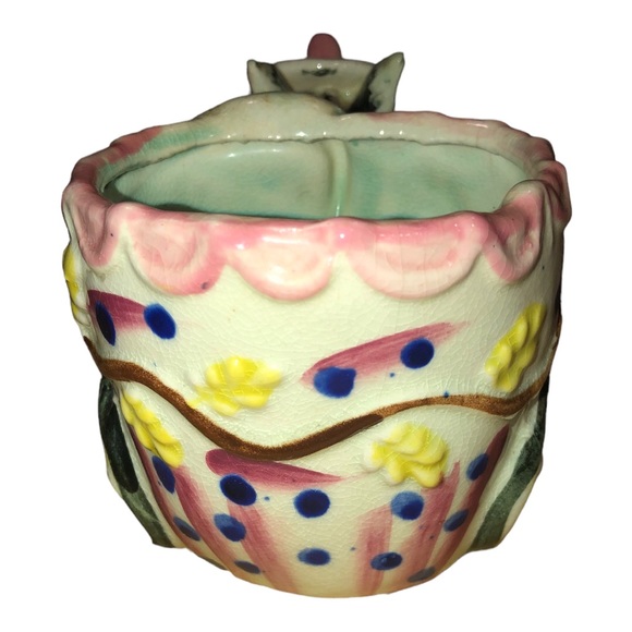 Vintage 1950’s Planter Donkey Pulling Cart Hand Painted Made in Japan - Picture 11 of 11